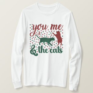 Camiseta gato natalino