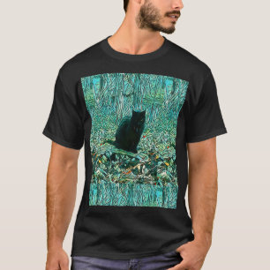 Camiseta Gato Negro