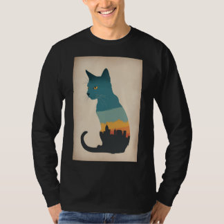 Camiseta Gato negro