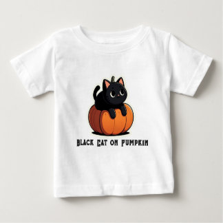 Camiseta Gato Negro na Pumpkin