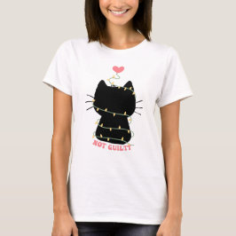 Camiseta Gato negro não culpado