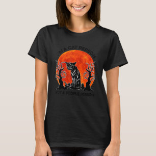 Camiseta Gato Negro, sou uma pessoa de gato, não uma Pessoa