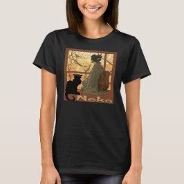 Camiseta Gato Neko Japonês