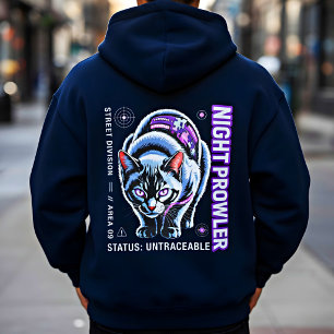 Camiseta Gato Neon Cyberpunk - para amantes de jogos e tecn
