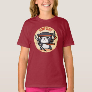 Camiseta Gato Ninja