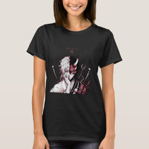 Camiseta Gato Ninja Japonês Guerreiro Samurai Vintage