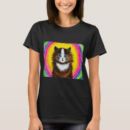 Camiseta Gato no Arco-íris, Louis Wain