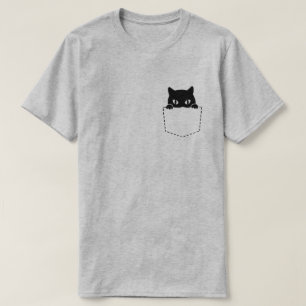 Camiseta Gato No Bolso