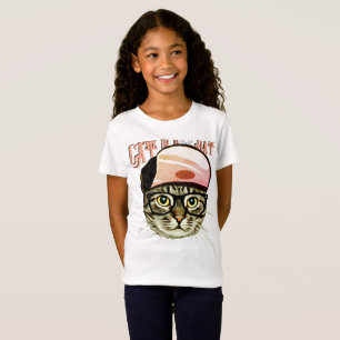 Camiseta Gato no Chapéu
