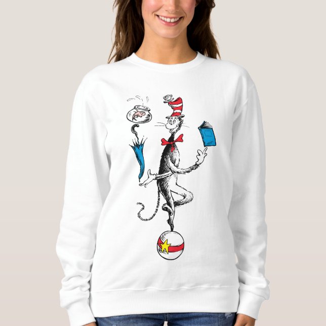 Camiseta Gato no Chapéu Ato de Equilíbrio (Frente)