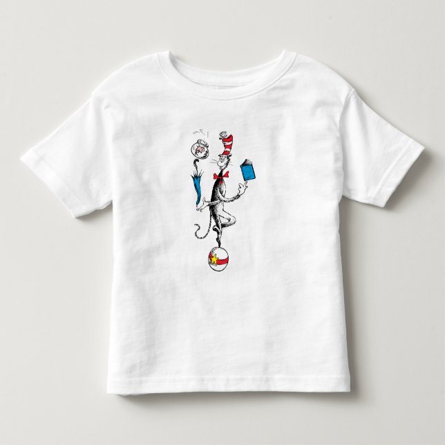 Camiseta Gato no Chapéu Ato de Equilíbrio (Frente)