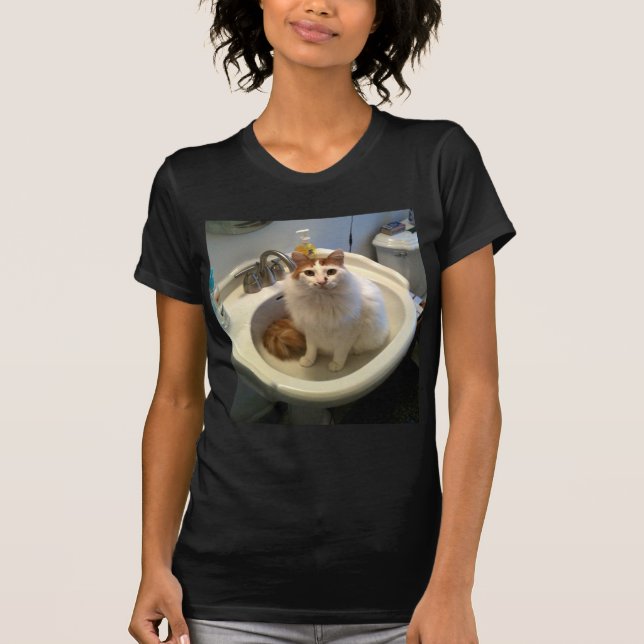 Camiseta Gato no dissipador (Frente)