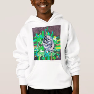 Camiseta Gato no jardim