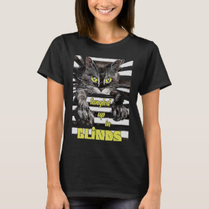 Camiseta Gato no Kitten do Explorador de Cegos