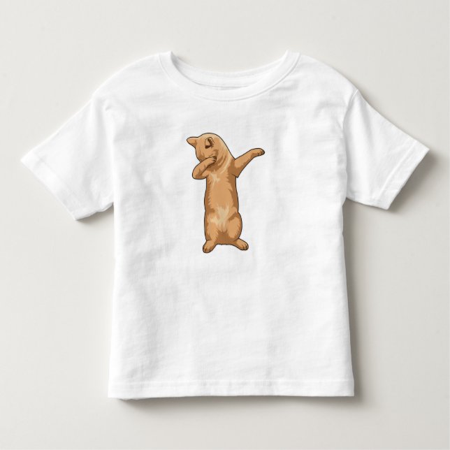 Camiseta Gato no laboratório de dança de salto (Frente)
