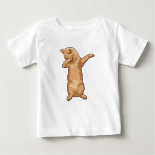Camiseta Gato no laboratório de dança de salto