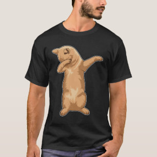 Camiseta Gato no laboratório de dança de salto