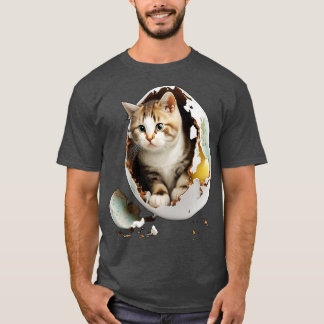 Camiseta gato no ovo 11