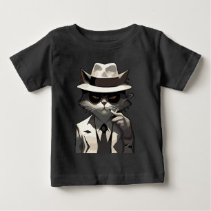 Camiseta Gato Noir Legal: Felino Suave e Misterioso