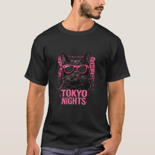 Camiseta Gato Noturnos de Tóquio – Gato Legal de Ó