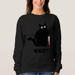 Camiseta gato o que faca Sangrenta bruxa salpico de sangue