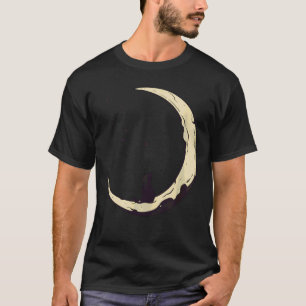 Camiseta Gato Observando Estrelas Crescente Lua Estrela Obs
