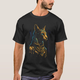 Camiseta Gato Ocicat Fofo Gato Ocicat Faraó Egípcio 1