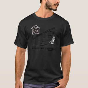 Camiseta Gato Ocupado Lendo e Salvando Video Games do Unive