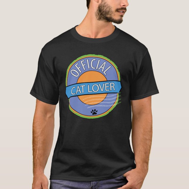 Camiseta Gato Oficial do Lover (Frente)