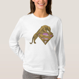 Camiseta Gato Ouro de Supergirl
