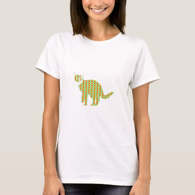 Camiseta Gato Padrão (Frente)