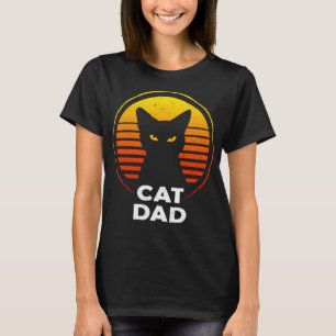 Camiseta Gato Pai Engraçado Gato Lover Correspondente Gato