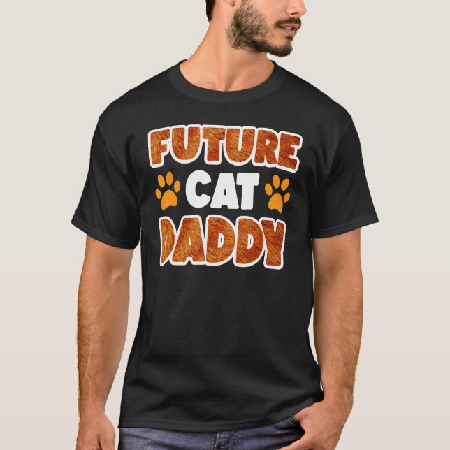Camiseta Gato Pai Futuro Gato (Frente)