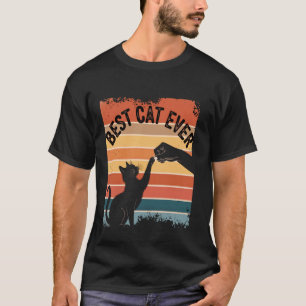 Camiseta Gato Papai Vintage Retro Engraçado Bata Punho Melh