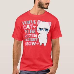 Camiseta Gato para ser gatinho, me miau direito