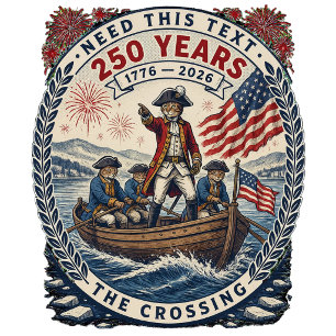 Camiseta Gato Patriótico 250 Anos de Aniversário da América