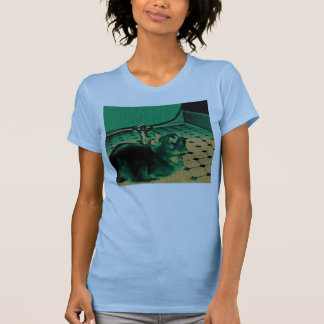 Camiseta Gato pela banheira