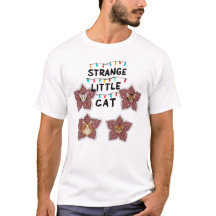 Gato Pequeno Estranho - Gatos Fofos em Design de F