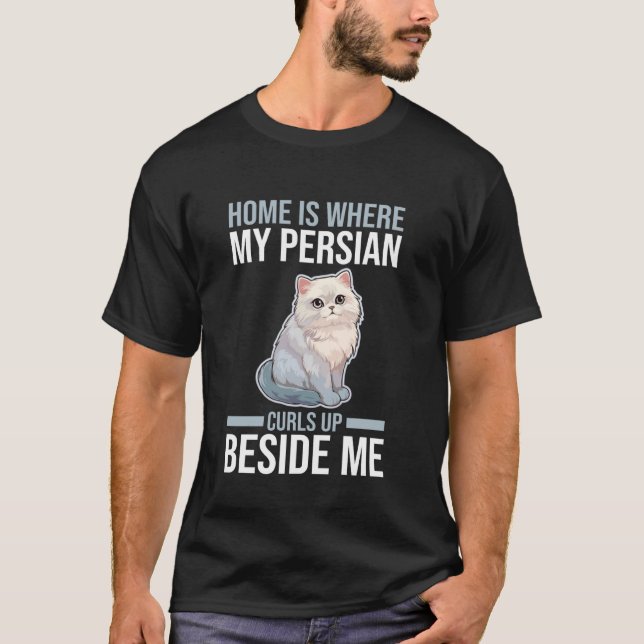 Camiseta Gato Persa (Frente)