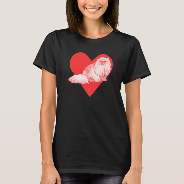 Camiseta Gato Persa (Frente)