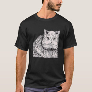 Camiseta Gato Persa