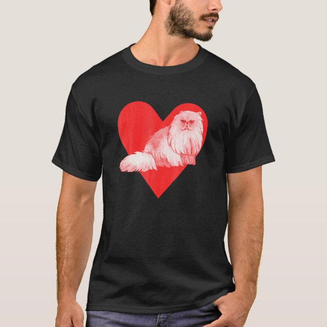 Camiseta Gato Persa (Frente)