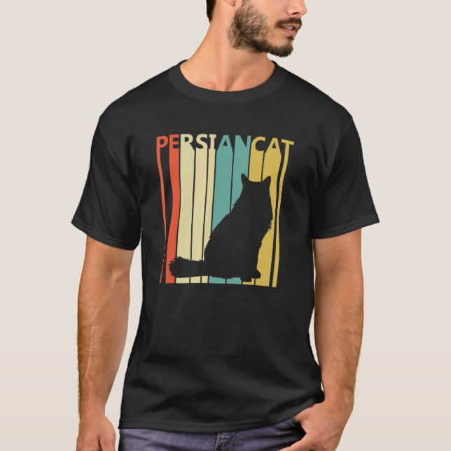 Camiseta Gato Persa Adorável (Frente)