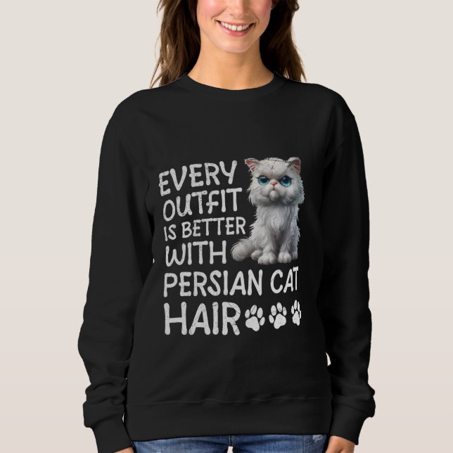 Camiseta Gato Persa CADA SAÍDA É MELHOR COM CA PERSA (Frente)