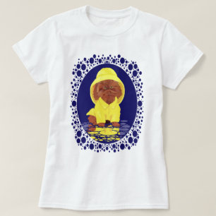 Camiseta Gato Persa de Cabelo Longo Vermelho