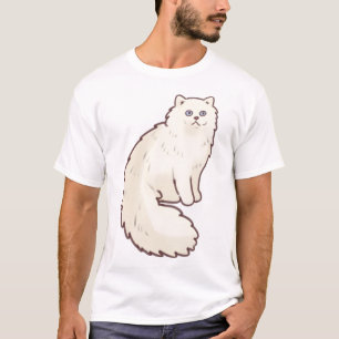 Camiseta Gato persa Delight � Bela Arte Animal