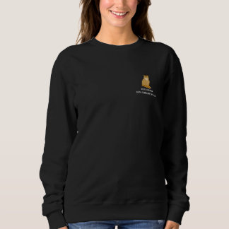 Camiseta Gato persa dizendo 80 algodão 20 pelo de gato