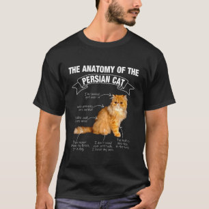 Camiseta Gato Persa Engraçado Mãe Pai Mia