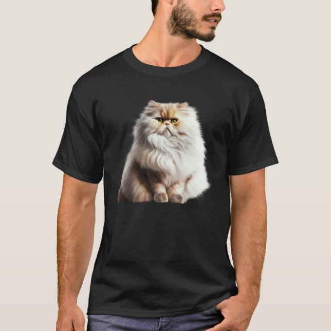 Camiseta Gato Persa Fofo Gato Fofinho (Frente)