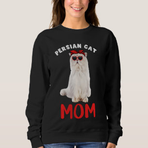 Camiseta Gato Persa Mãe Mãe Gata Proprietária Engraçado Gat